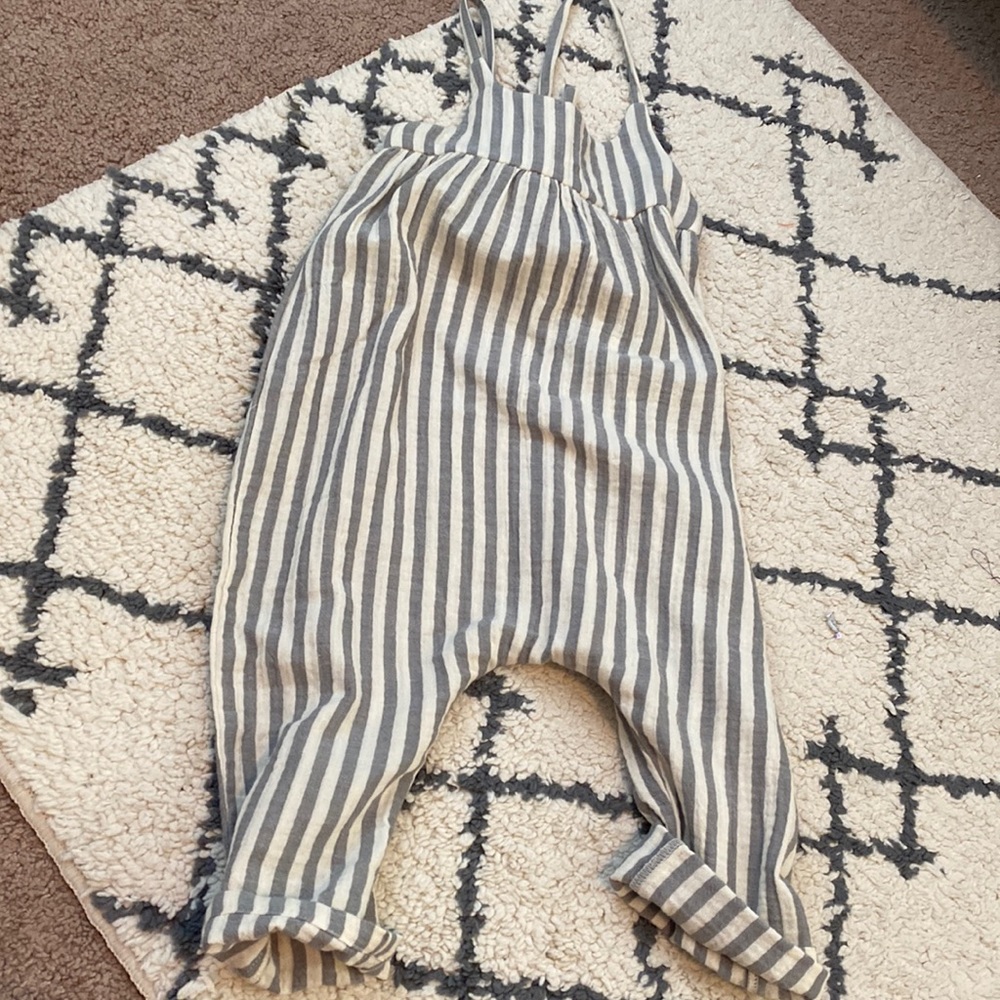 Rylee + Cru Stripe Jumpsuit